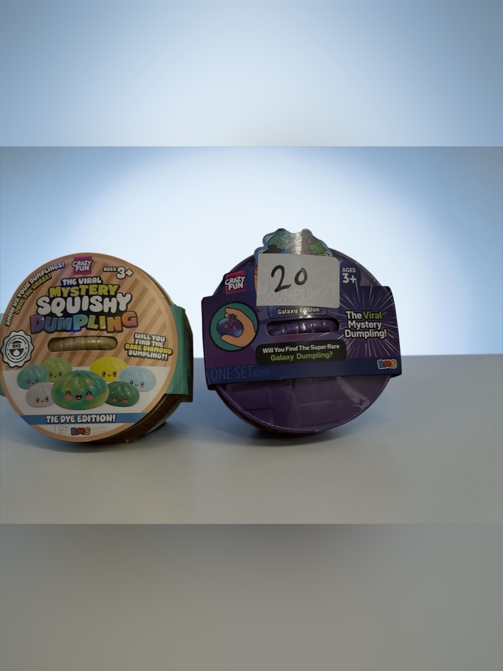 RMS Rare dumplings !! Galaxy Mystery Dumpling or Tye dye edition